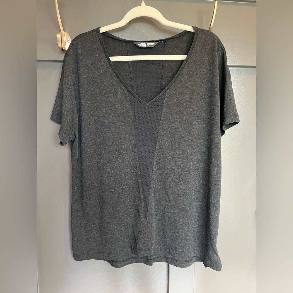 The North Face Women's Charcoal V-Neck Top